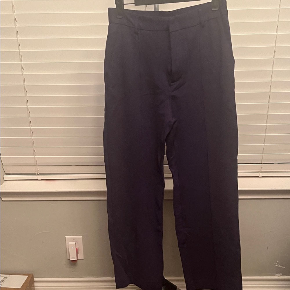 HALARA Women's Navy Straight Leg Pants